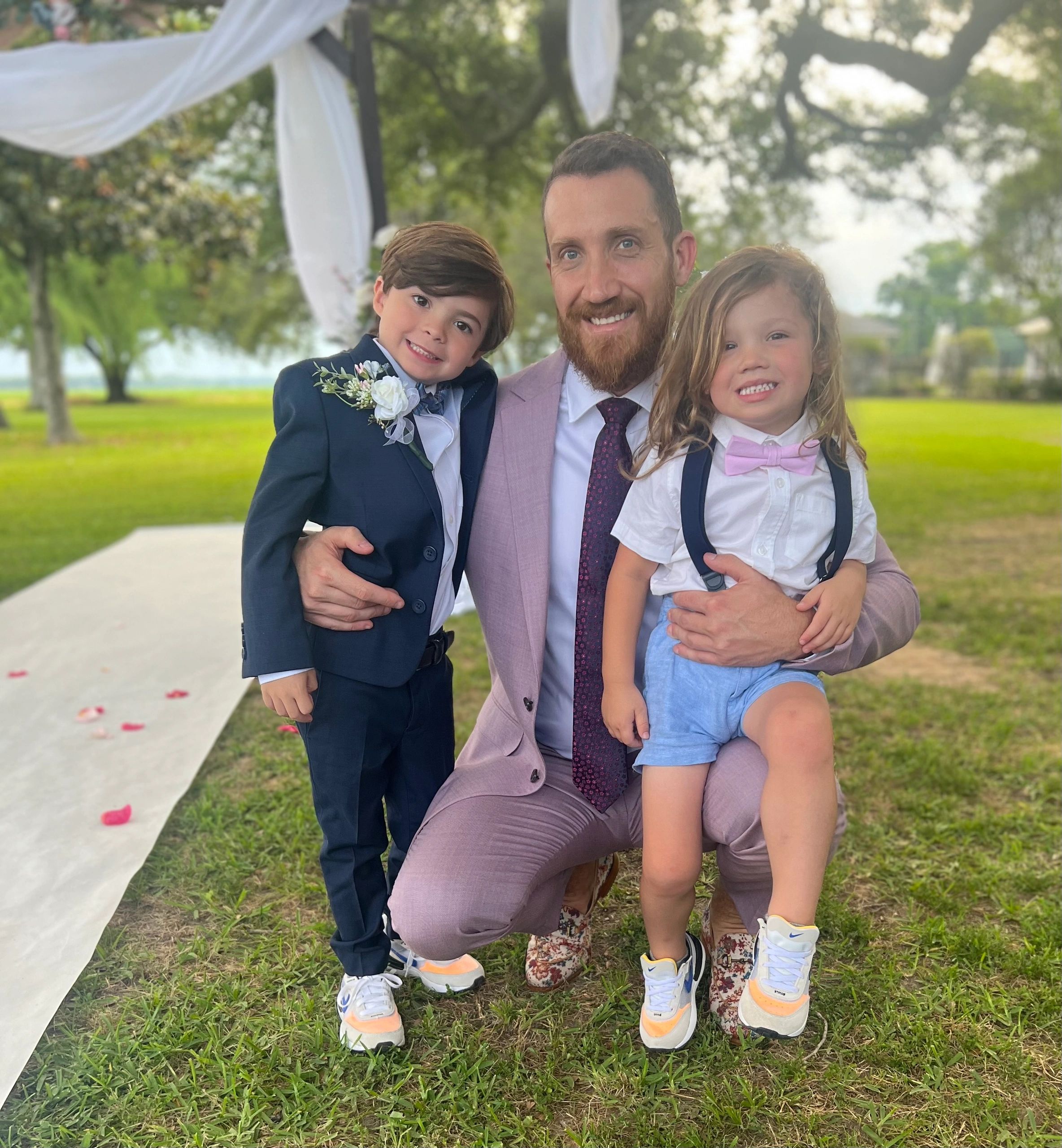 Family time together outdoors
